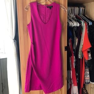 Fuchsia banana republic dress
